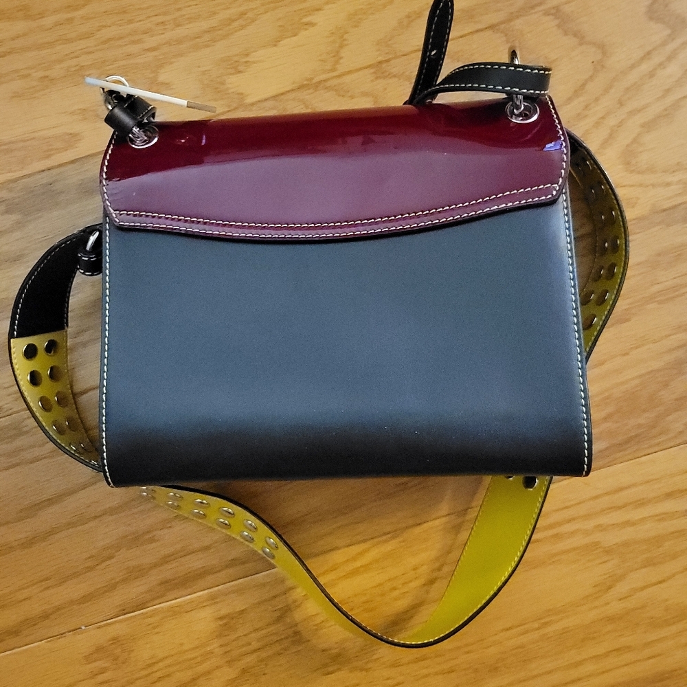 Lancel Tricolor Leather Crossbody Bag - Picture 3 of 5